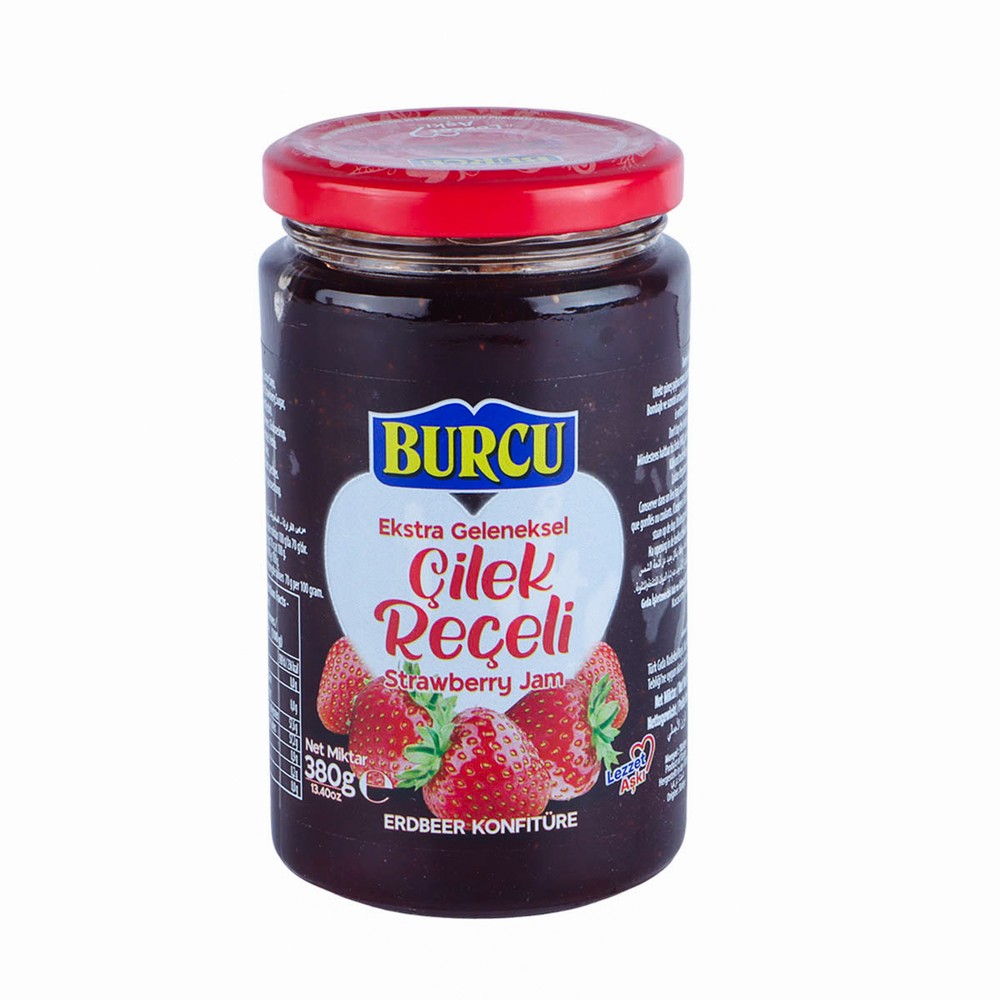 Burcu Cilek Receli Strawberry Jam 380g