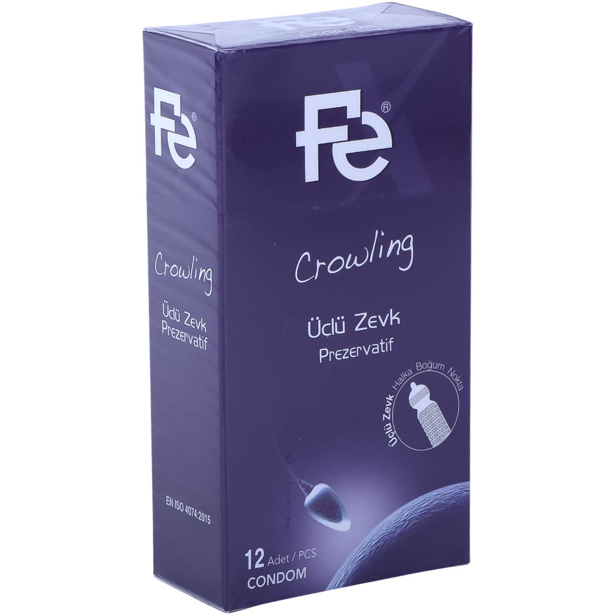 Fe Crowling Condom 12 Pieces