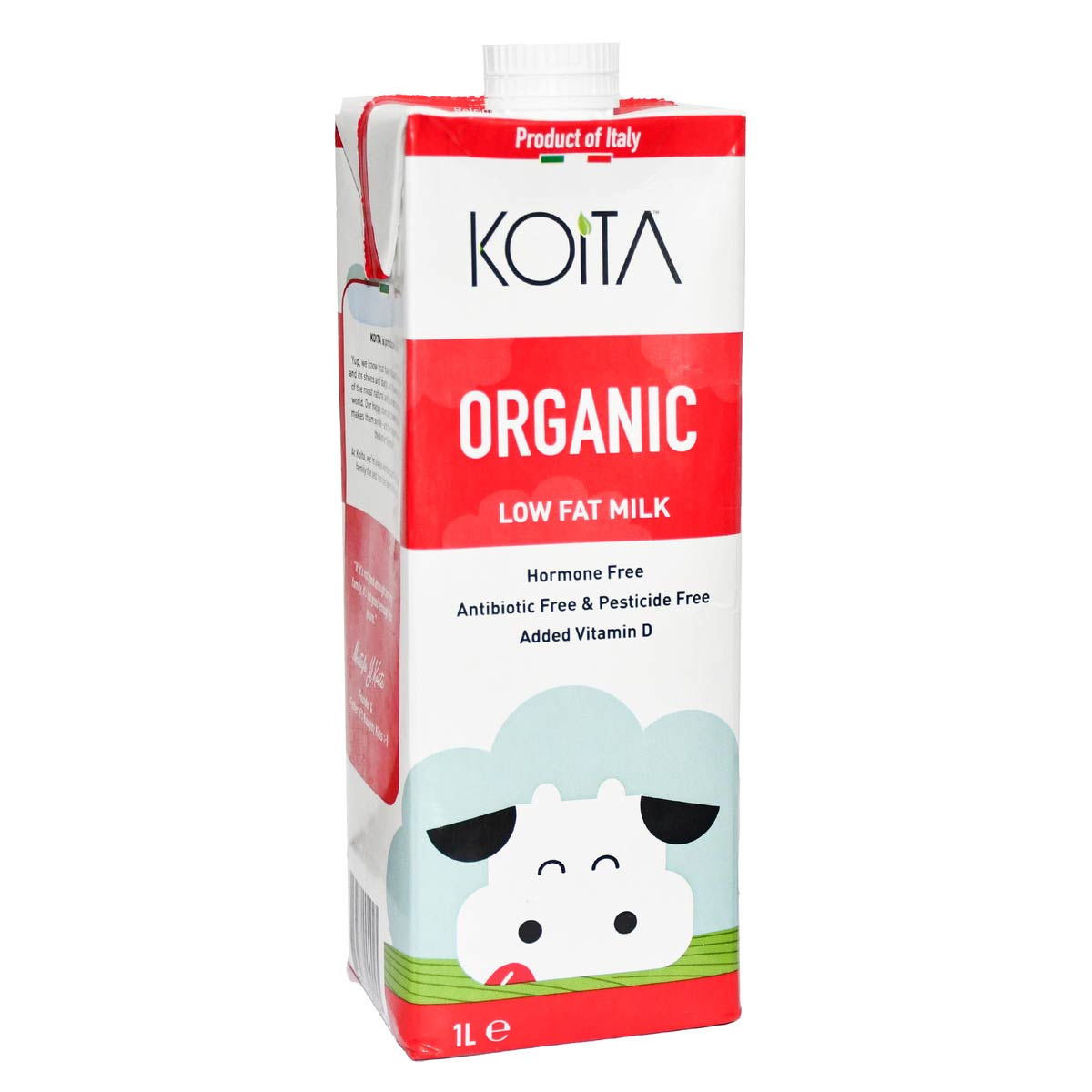 Koita Organic Low Fat Milk 1L