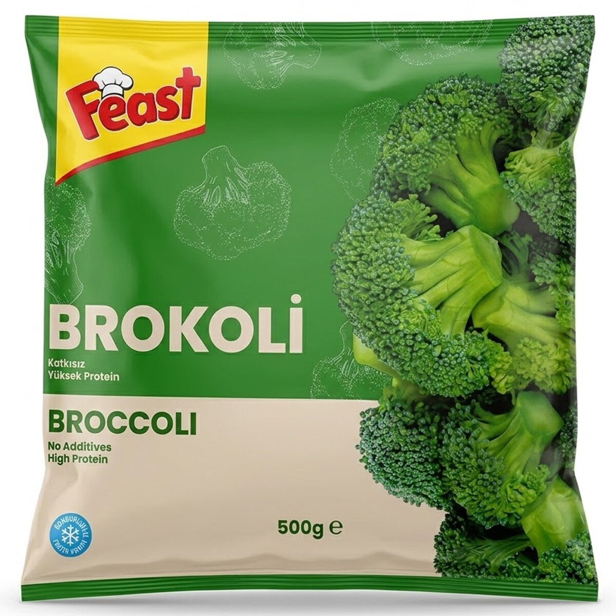 Feast Frozen Broccoli 500g
