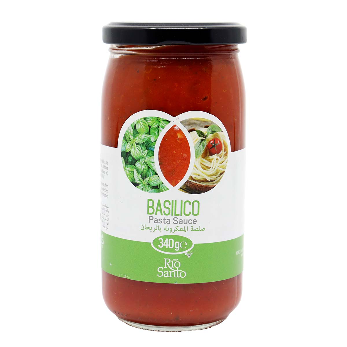 Rio Santo Basilico Pasta Sauce 340g