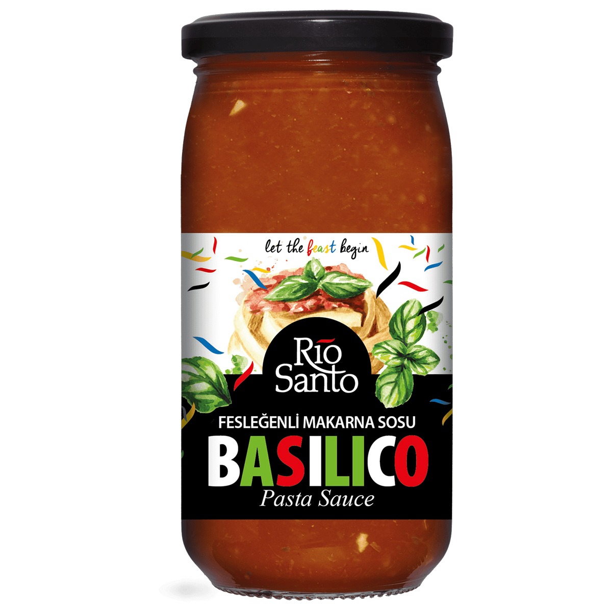 Rio Santo Basilico Pasta Sauce 340g