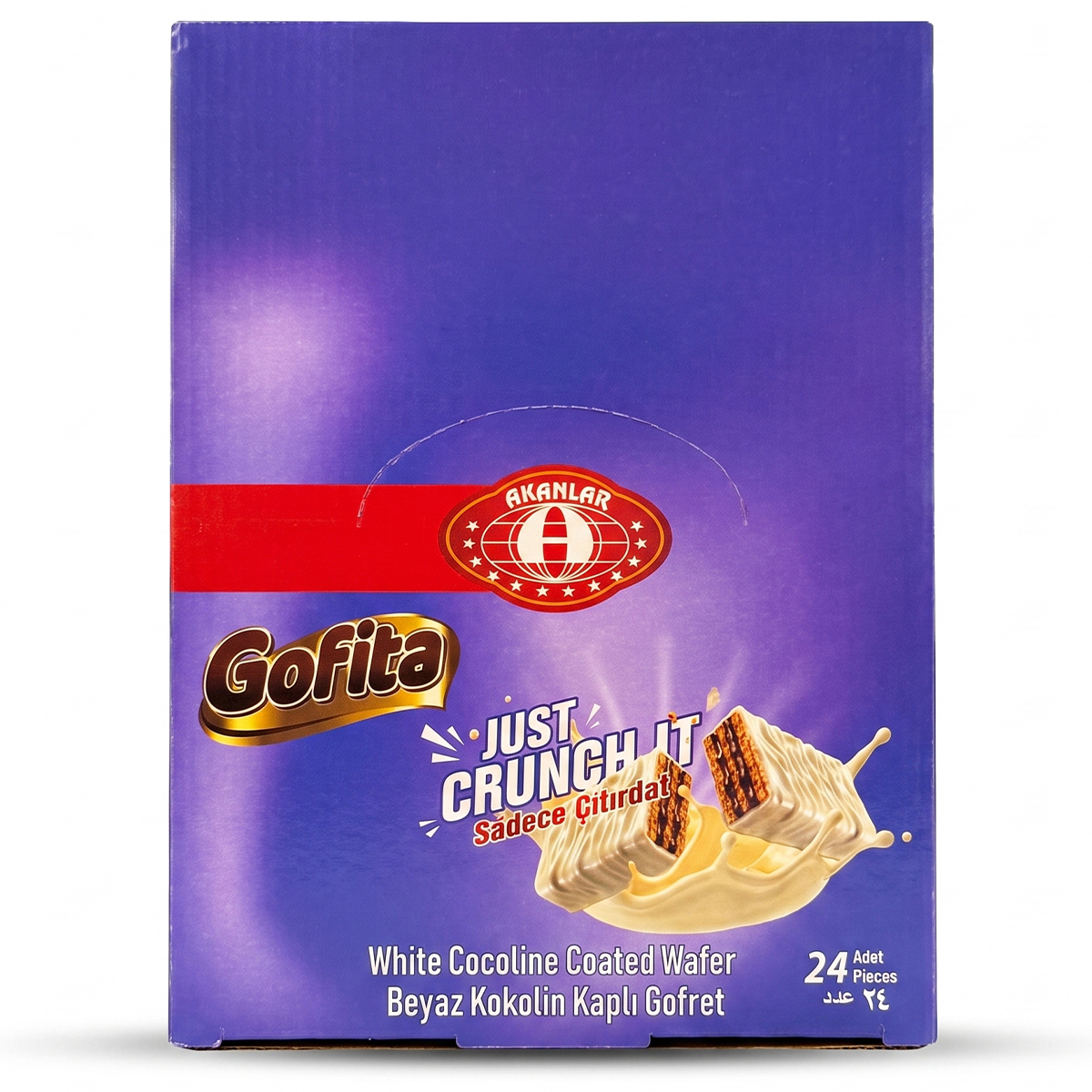 Gofita Cocoline Coated Wafer White 24x25g