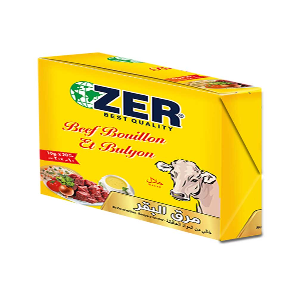 Zer Beef Bouillon 2 Cubes