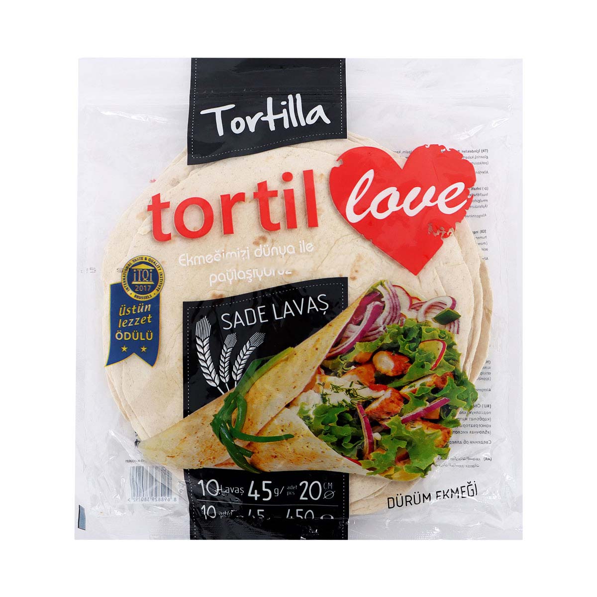 Tortil Wheat Flour Tortilla 450