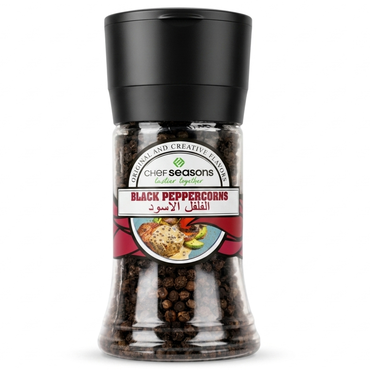 Chef Seasons Black Peppercorns 100g