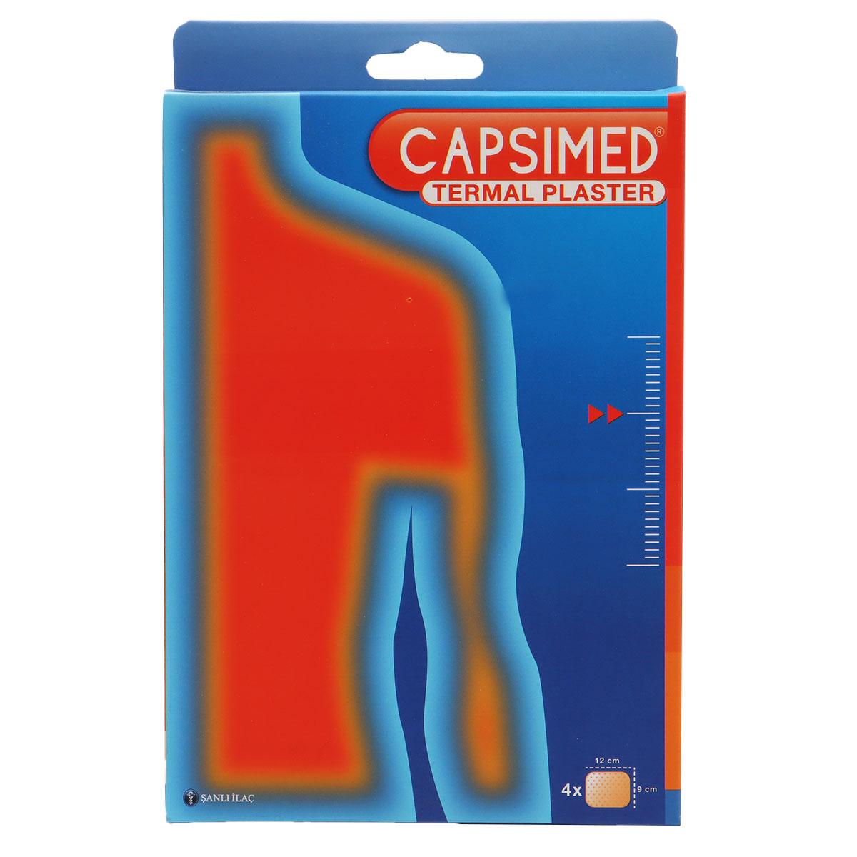 Capsimin Thermal Plaster 4 Pieces Pack