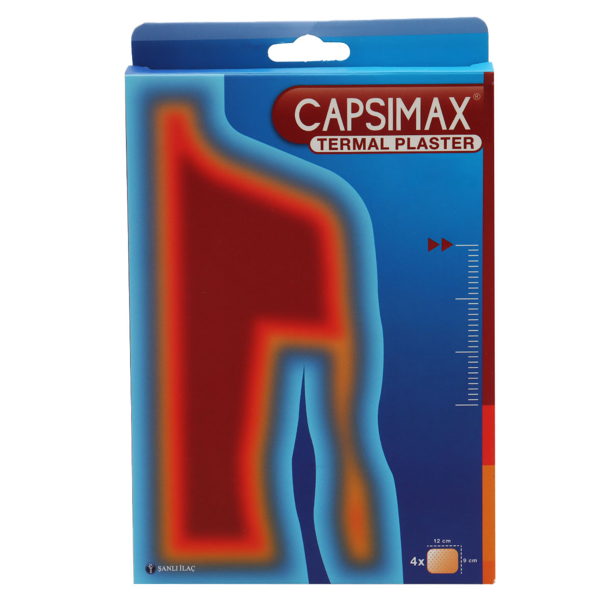 Capsimax Thermal Plaster 4 Pieces Pack