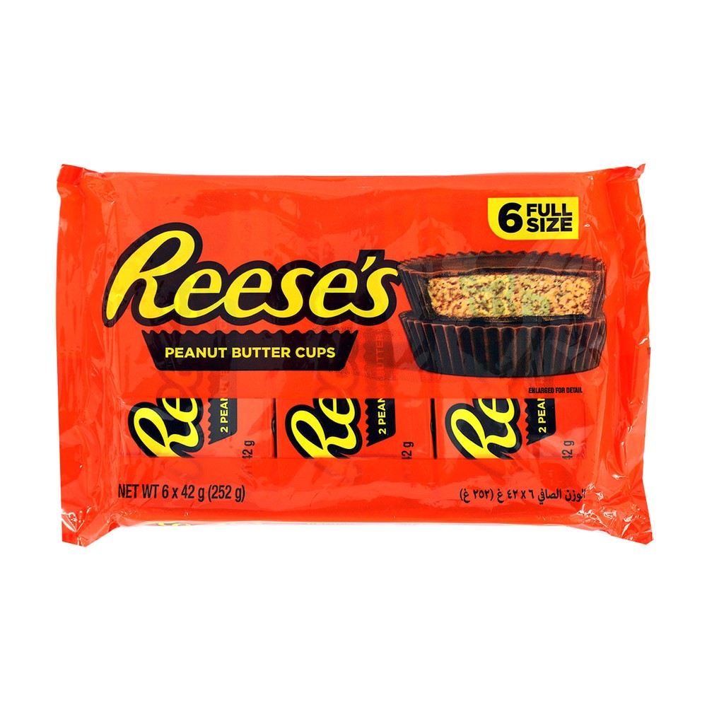 Reese's Peanut Butter Cups 6x42g