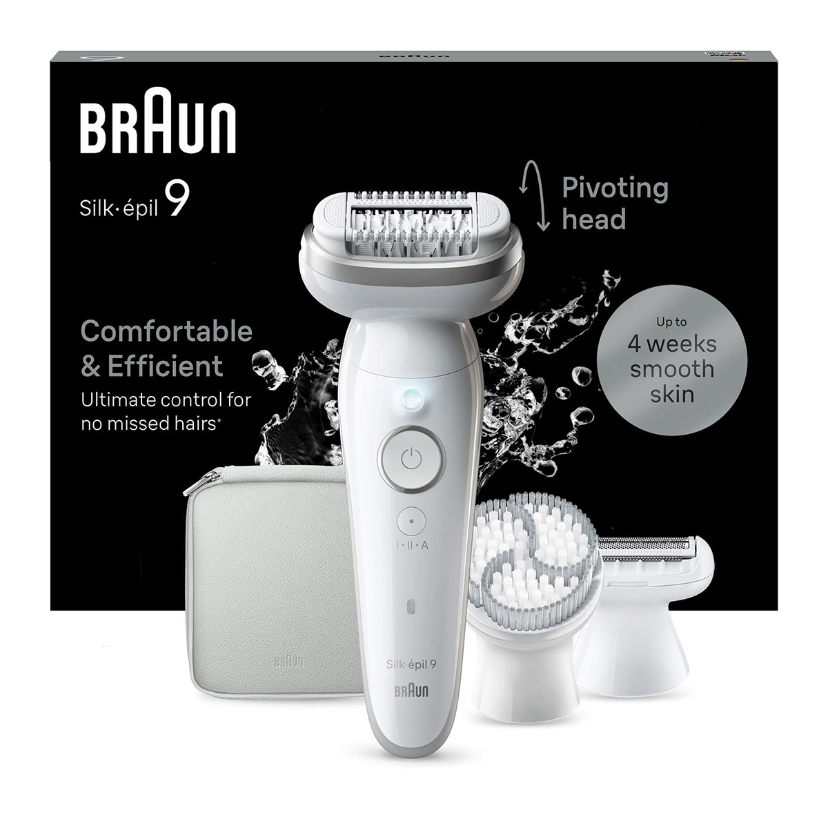 Braun Silk Epil 9 Epilator Silver