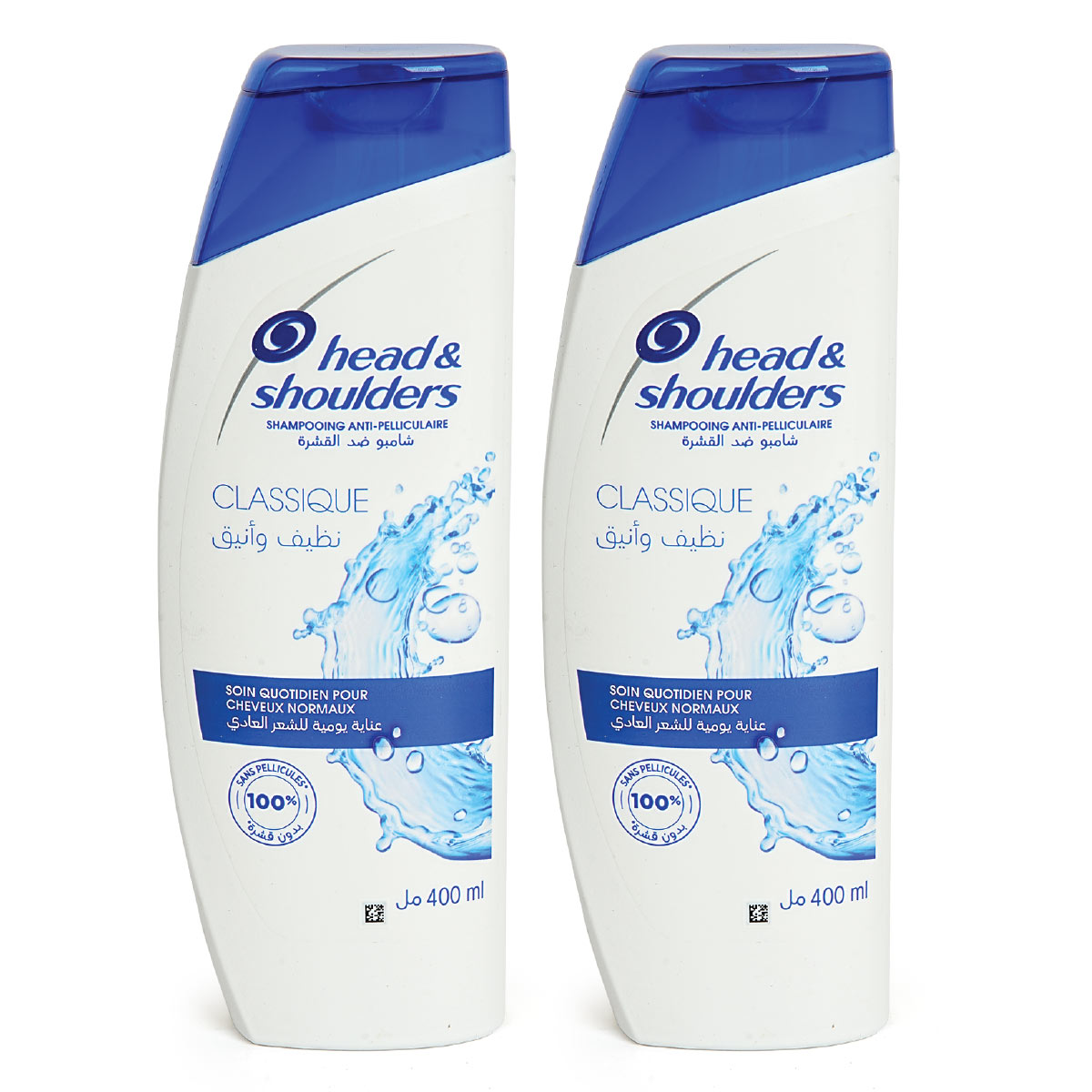 Head & Shoulders Classique Shampoo Anti Pelliculaire 2X400ml