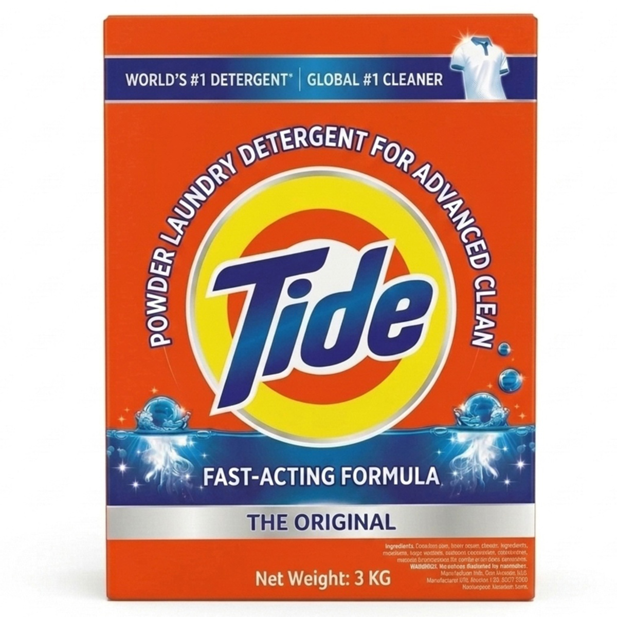 Tide Ls Original Detergent Powder 3Kg