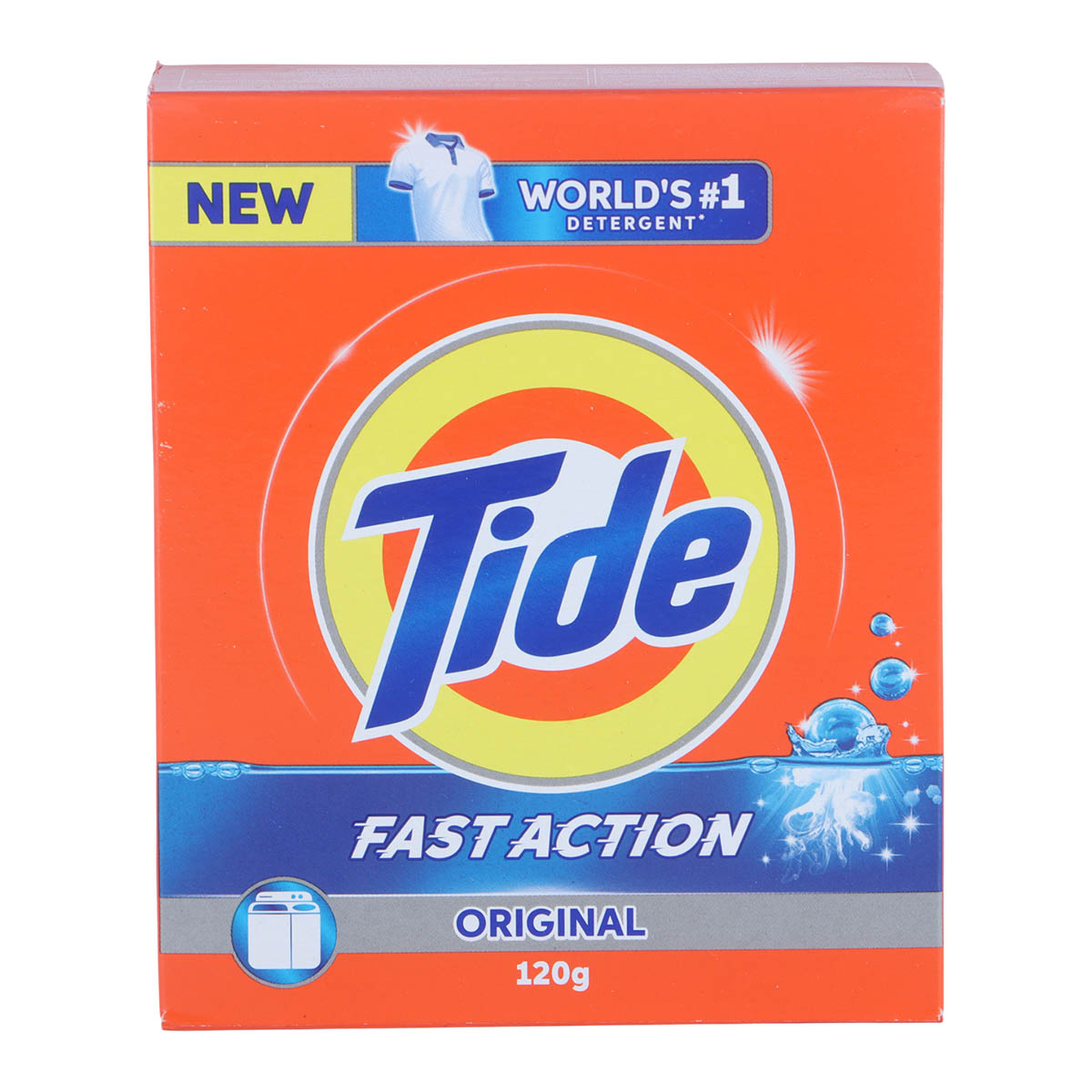 Tide Fast Action Original Detergent Powder 120g