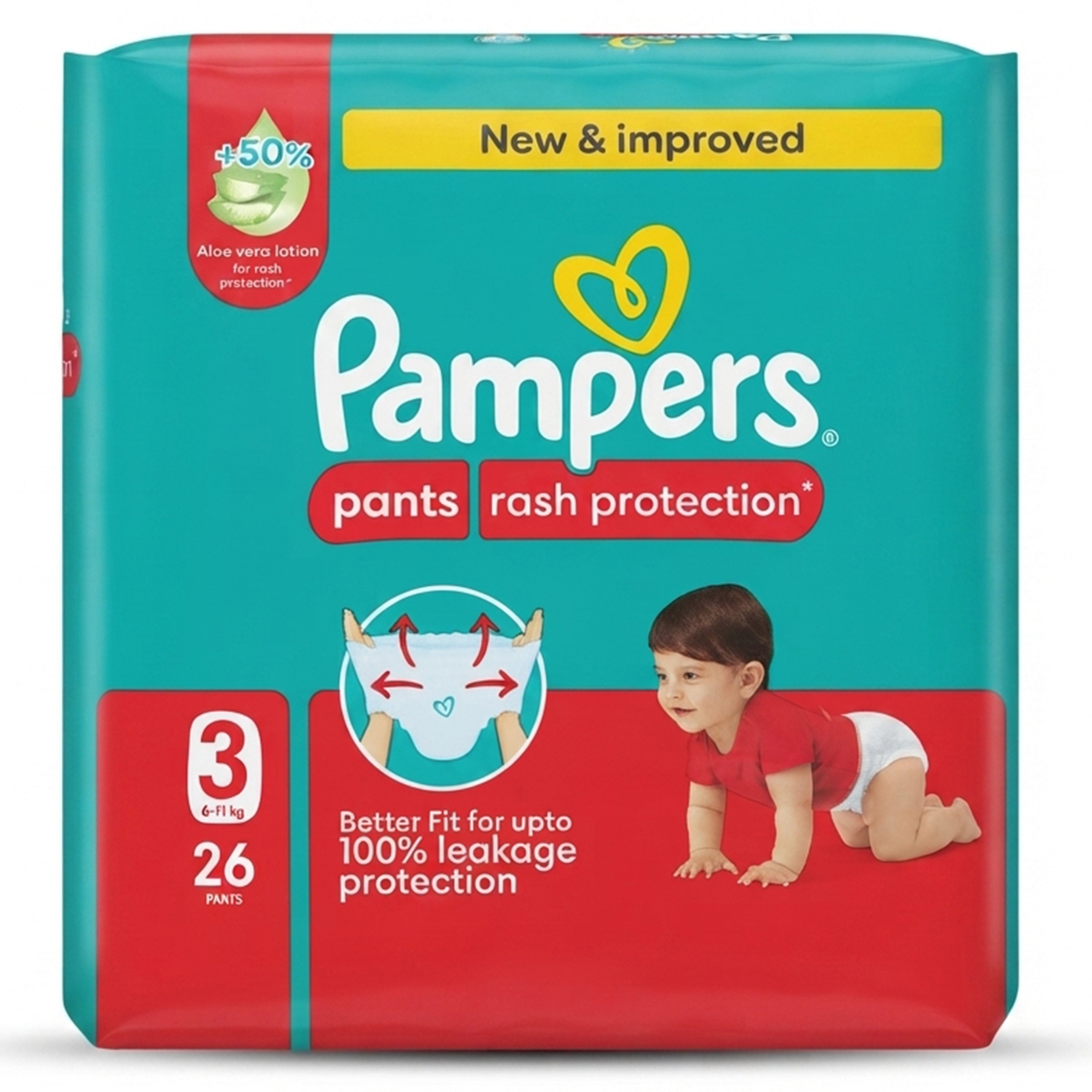 Pampers No. 3 Pants Rash Protection 1 x 26 Pants