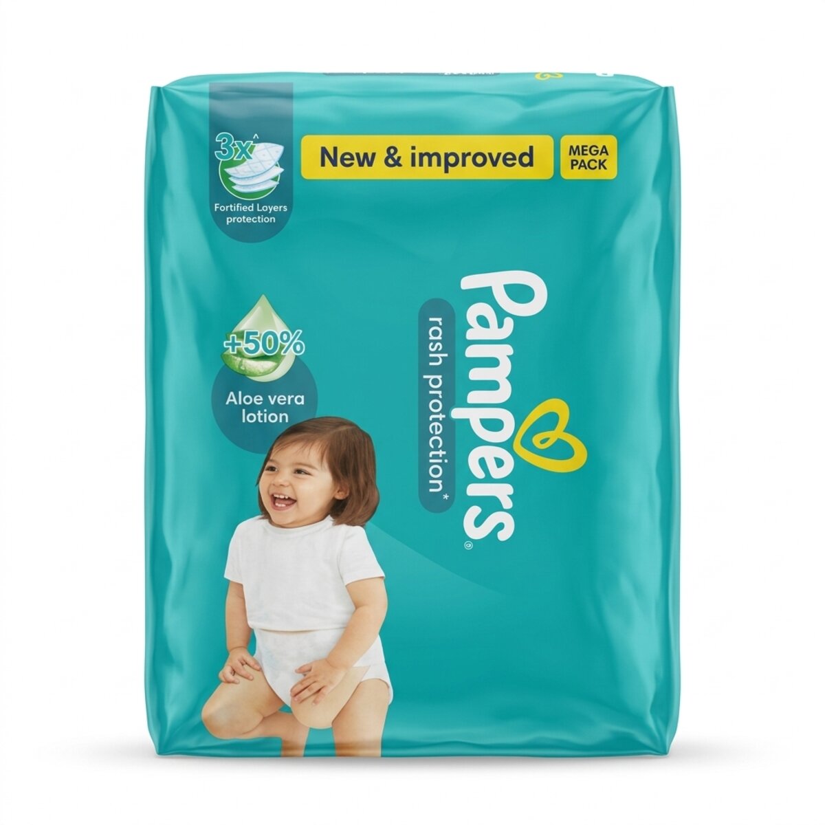 Pampers Rash Protection Diapers Size 5 52 Pieces