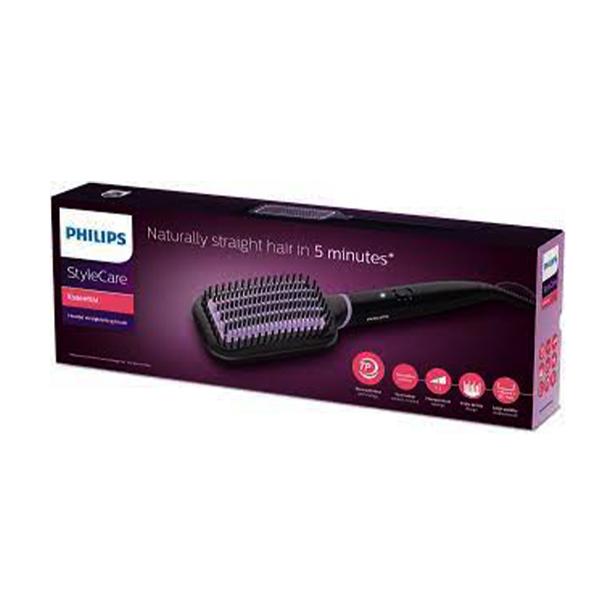 Philips StyleCare Essential BHH880 03 Heated Straightening Brush