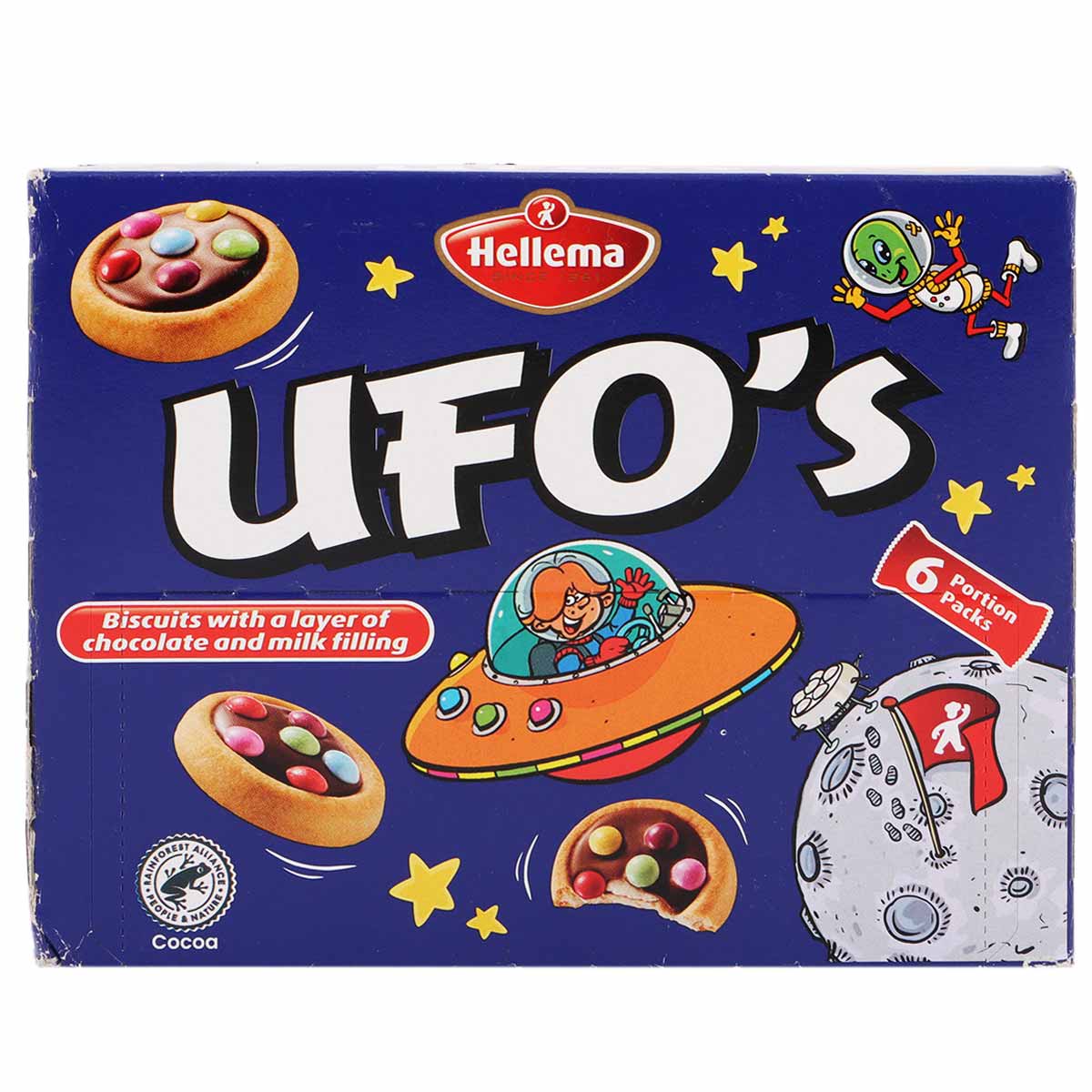 Hellema Biscuit with a Layer of Chocolate & Milk Filling 140g