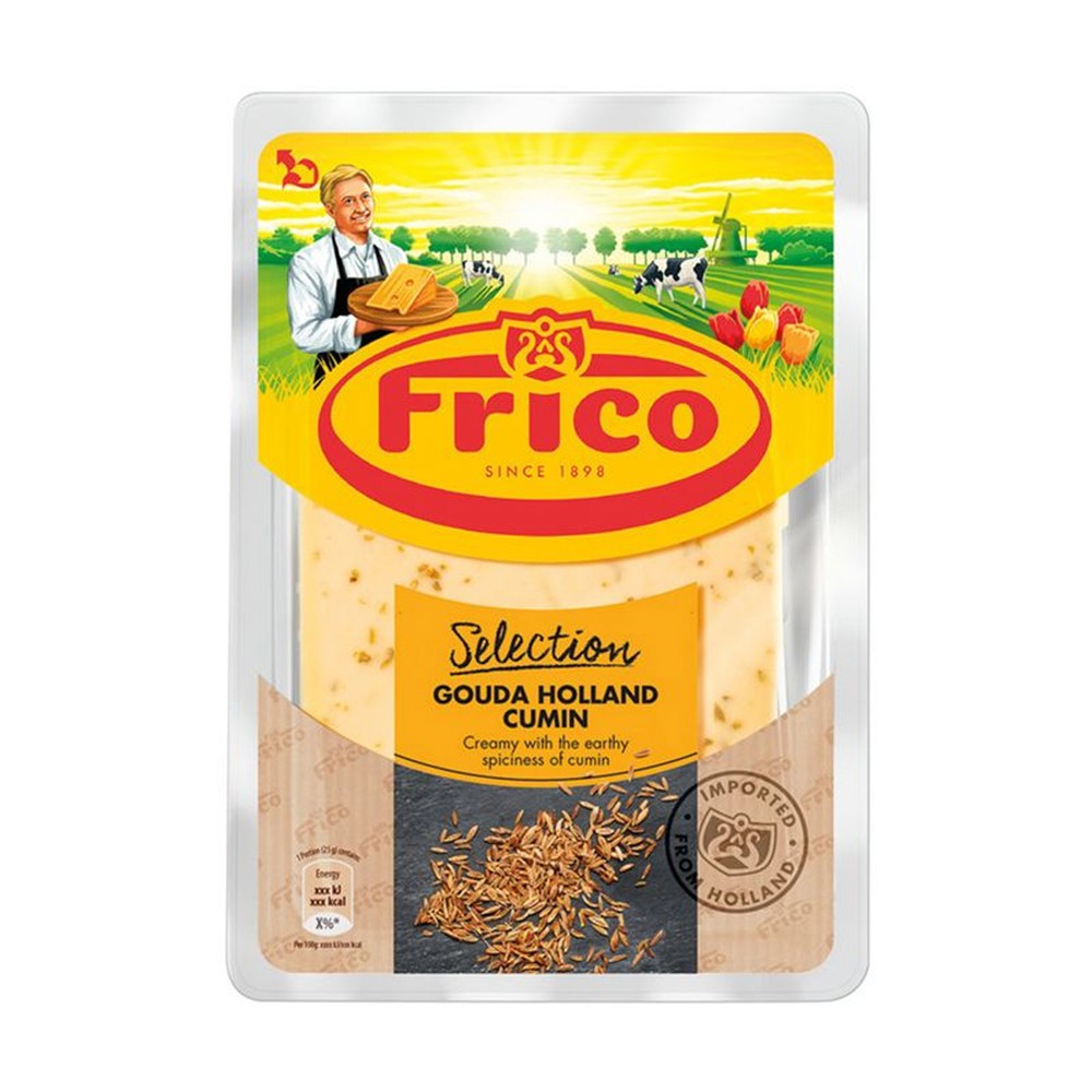 Frico Gouda Holland Cumin Cheese Slices 150g