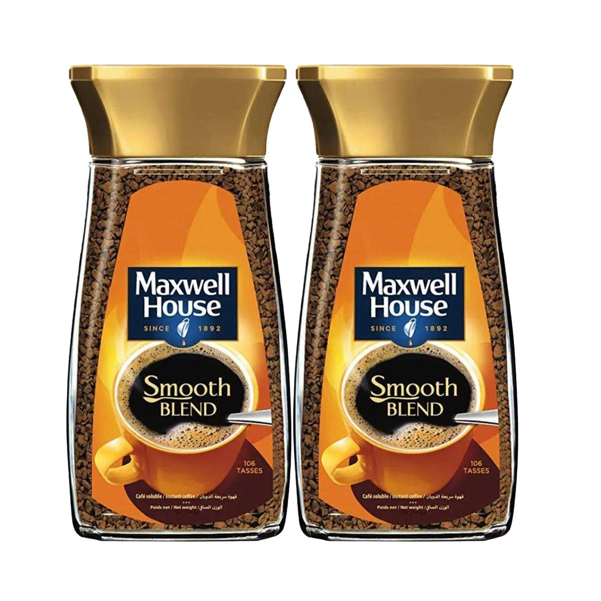 Maxwell House Smooth Blend Coffee 2x95g