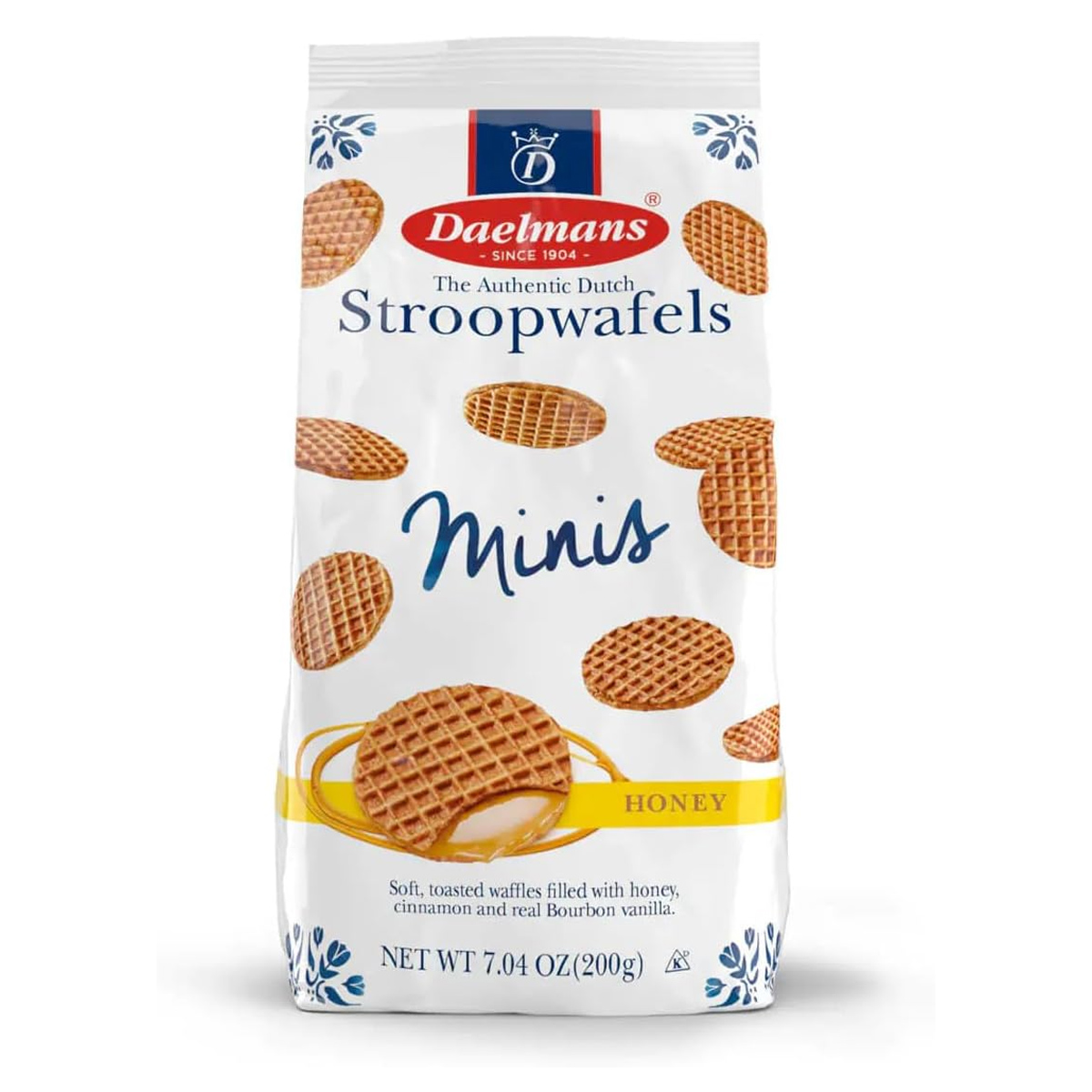 Daelmans Honey Waffles Minis 200g