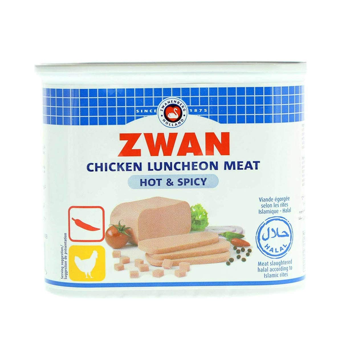 Zwan Chicken Luncheon Spicy 340g