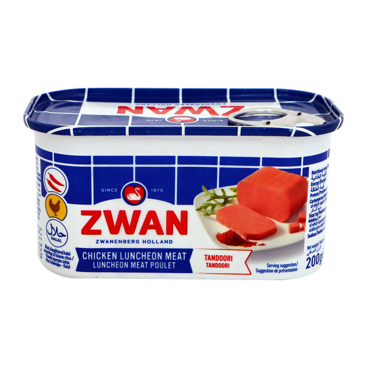 Zwan Chicken Luncheon Tandoori 200g