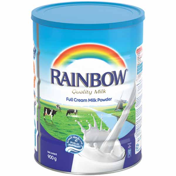Rainbow Full Cream Milk Powder 900g
