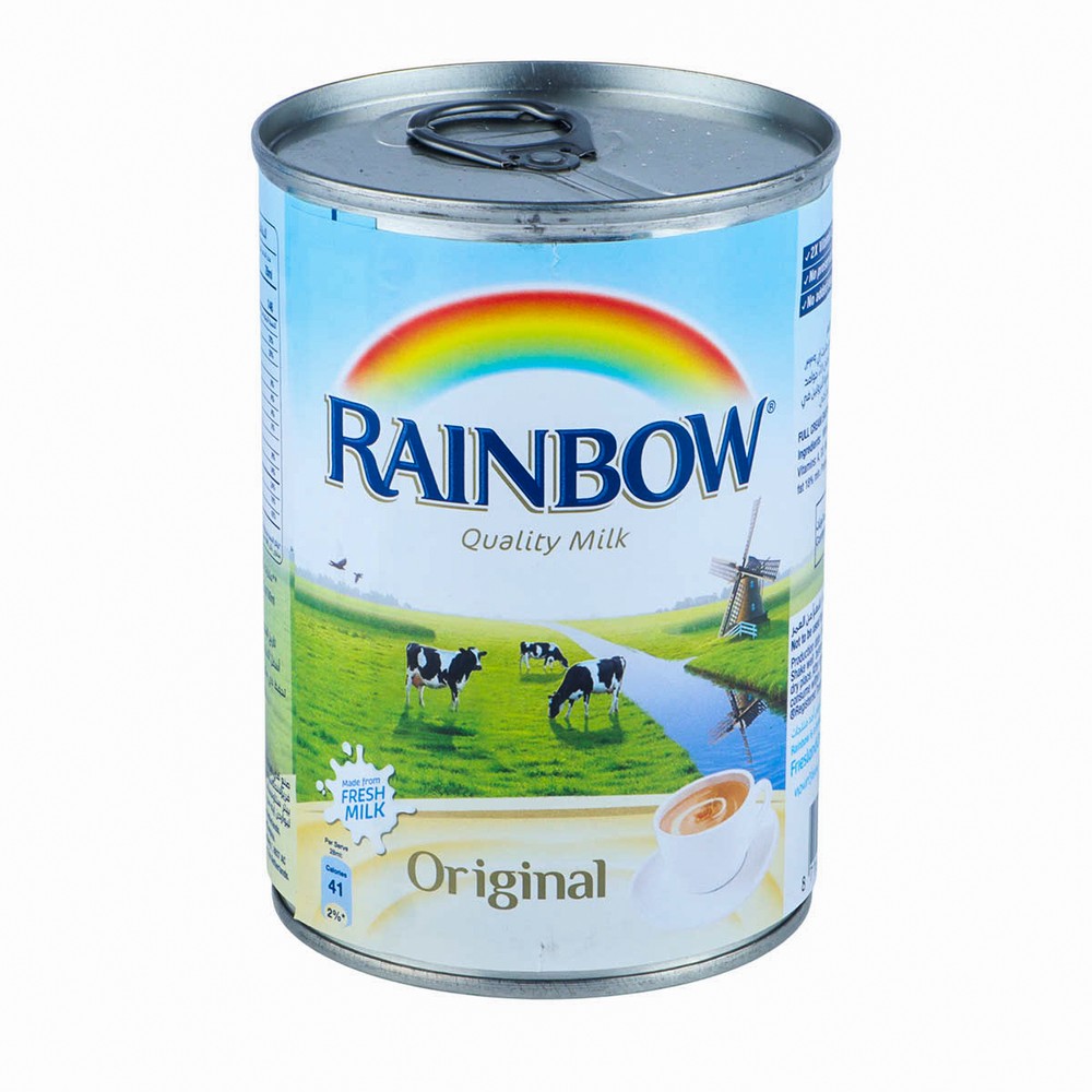 حليب مبخر أصلي من رينبو 410 جرام