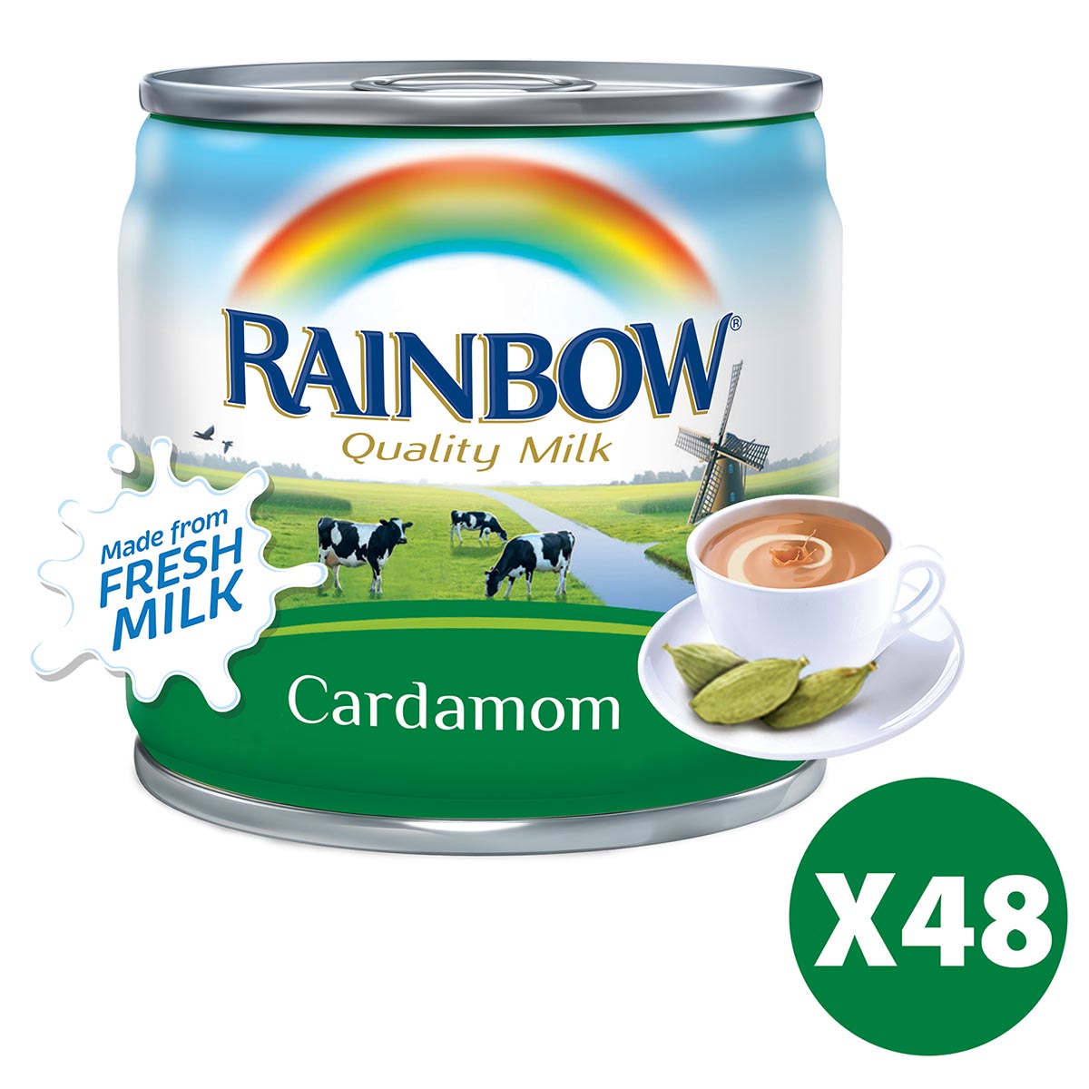 Rainbow Evaporated Cardamom Milk 1709