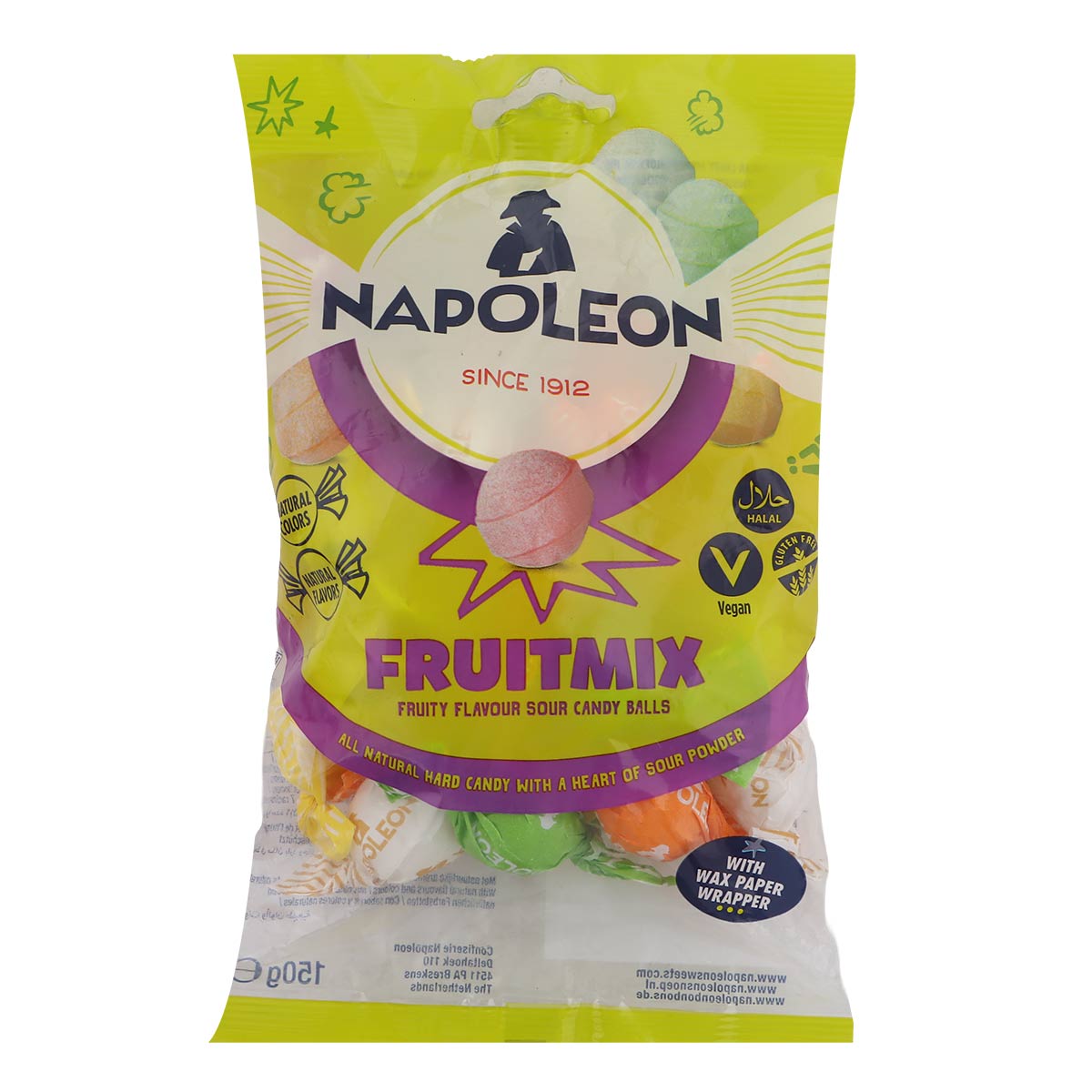 Napoleon Fruit Mix Sour Candy 150g