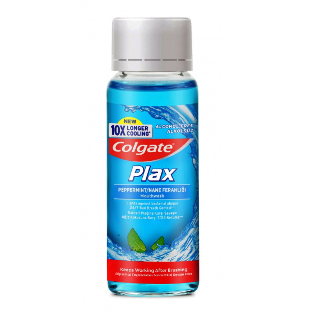 Colgate Plax Peppermint Alcohol Free Mouthwash 100ml