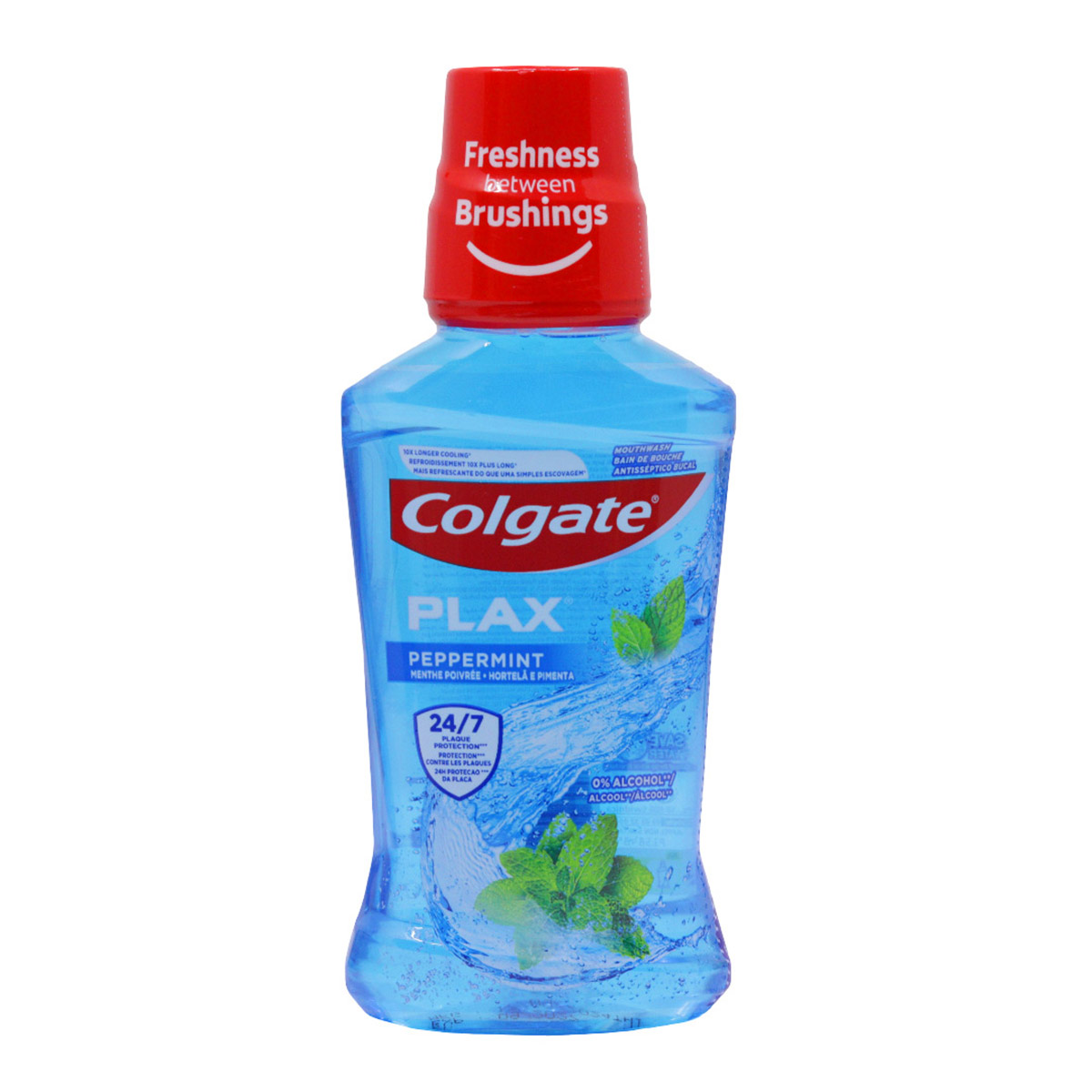 MW Colgate Plax Blue Peppermint 3x250ml