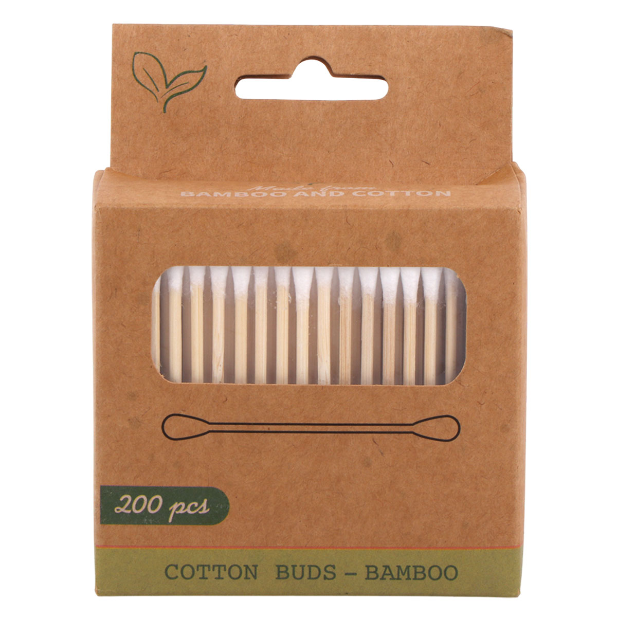 Bamboo Cotton Buds 200 Pieces