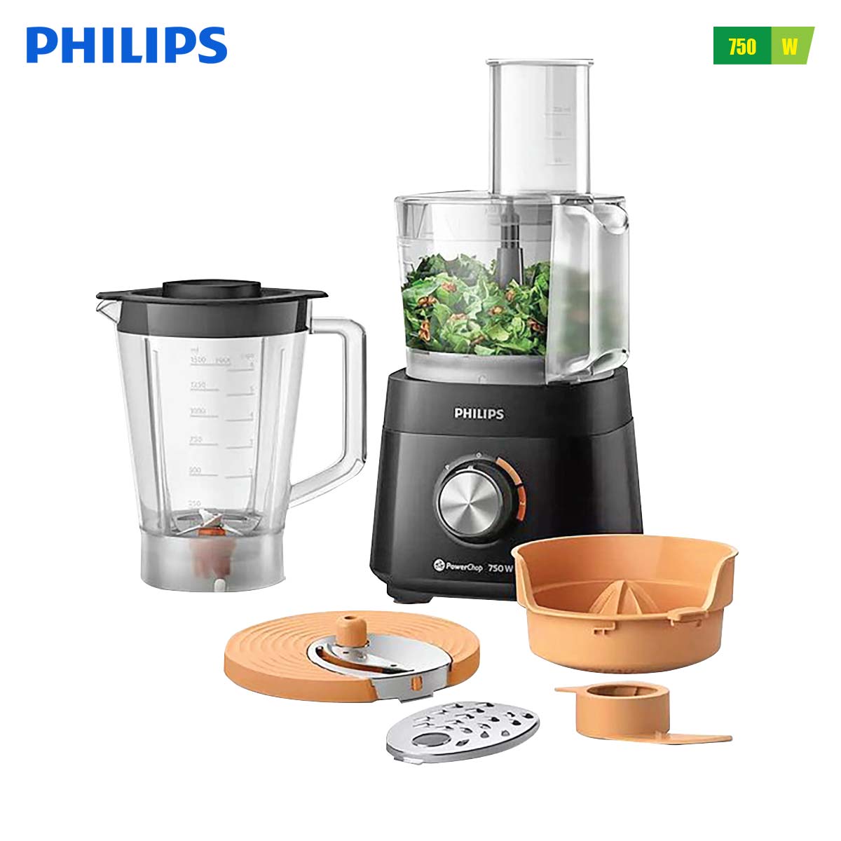 Philips Food Processor 750W - HR7302/90