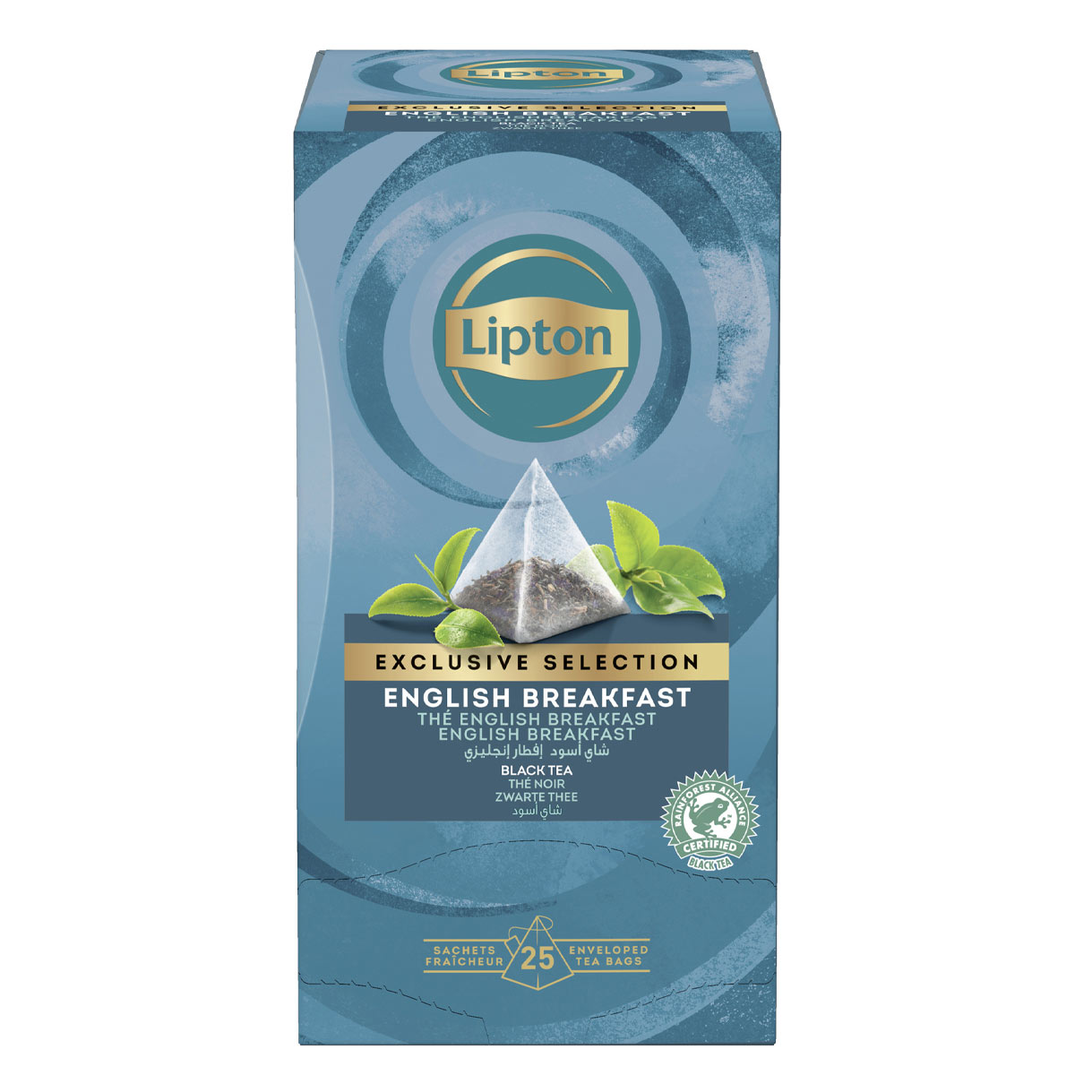Lipton English Breakfast Black Tea 25 Pieces