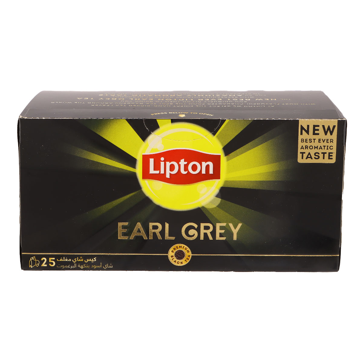 Lipton Tea Bags Earl Grey English 25x1.5g