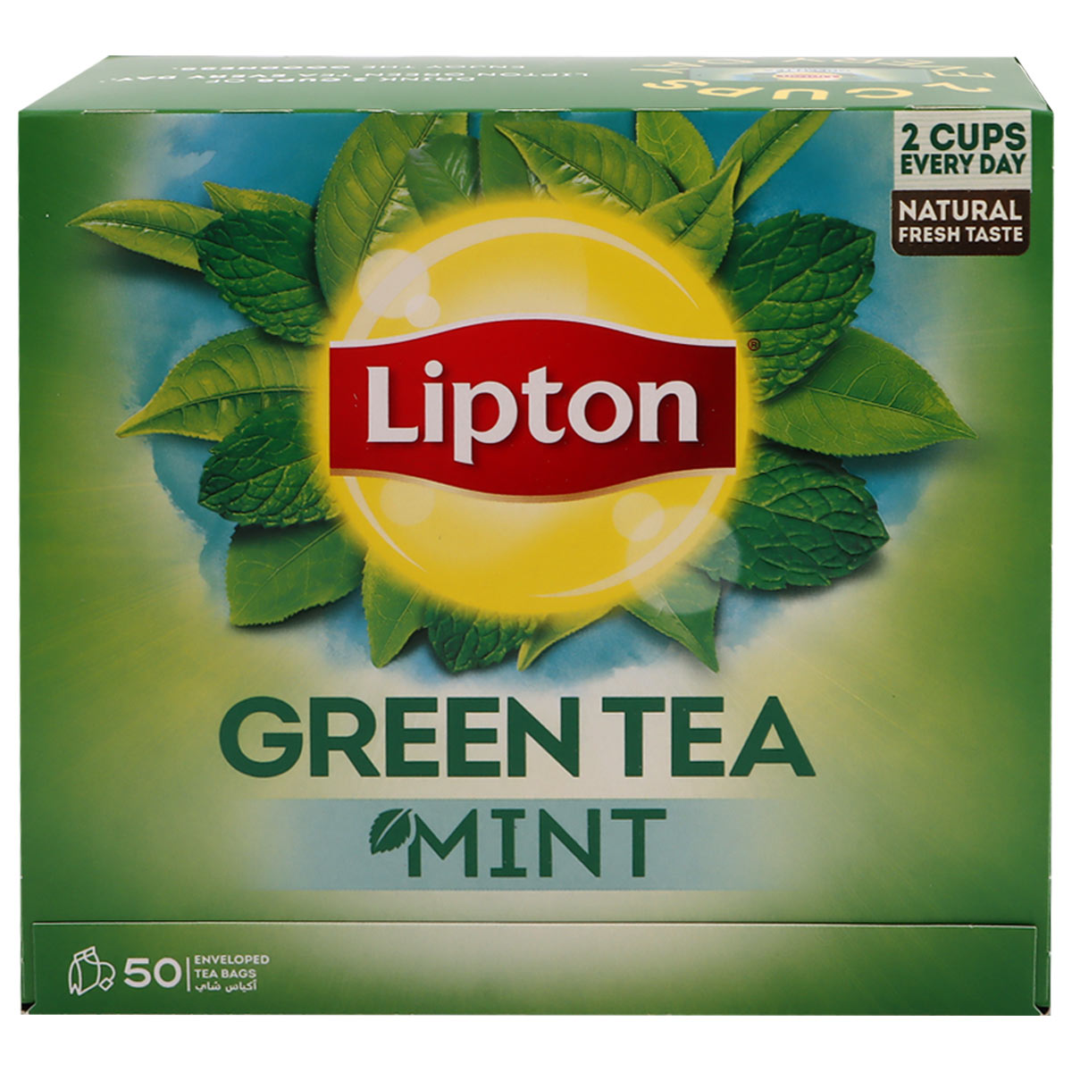 Lipton Green Tea Mint 50 Tea Bags