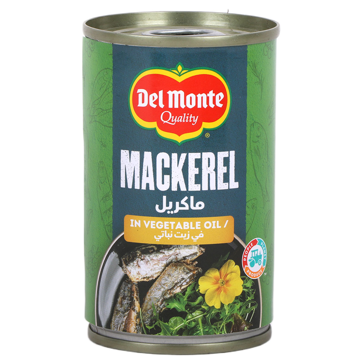 Del Monte Premium Quality Mackerel In Veg Oil 155g