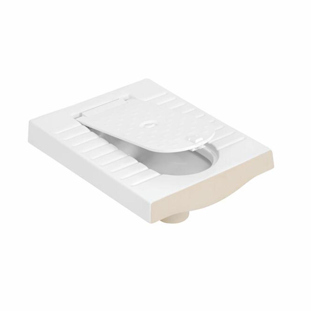 Squat Pan With Cover Seat