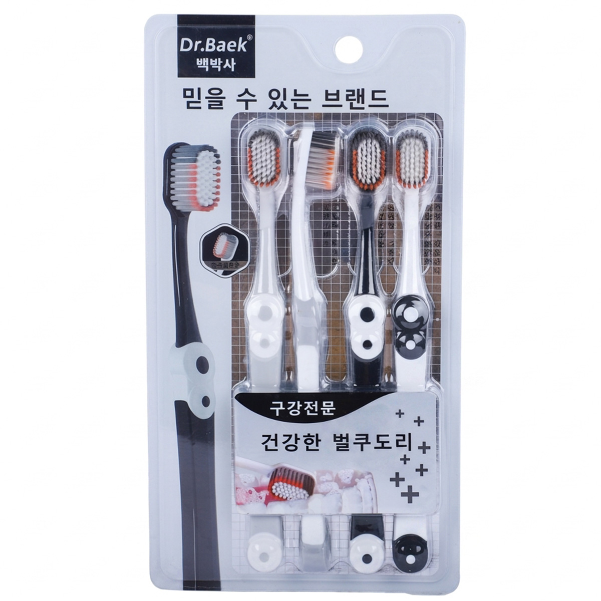 Dr. Baek Toothbrush 4 Pieces
