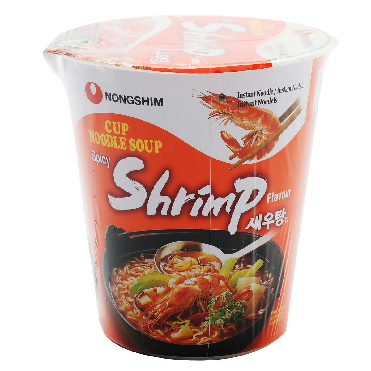 Nongshim Spicy Cup Noodles Shrimp Flavour 67g