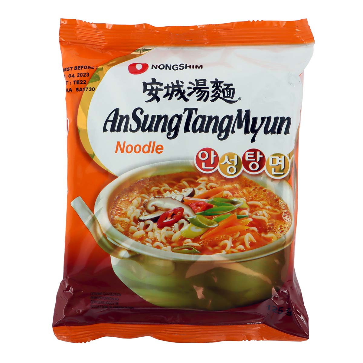 Nongshim An Sung Tang Myun Noodle Soup 125g
