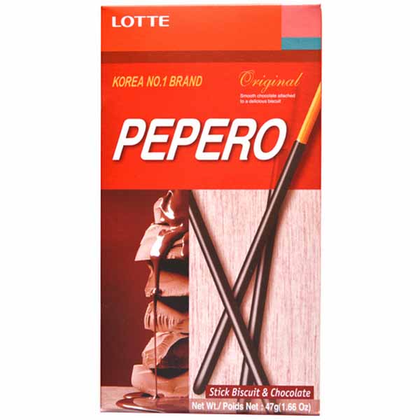 Lotte Original Pepero Chocolate 47g