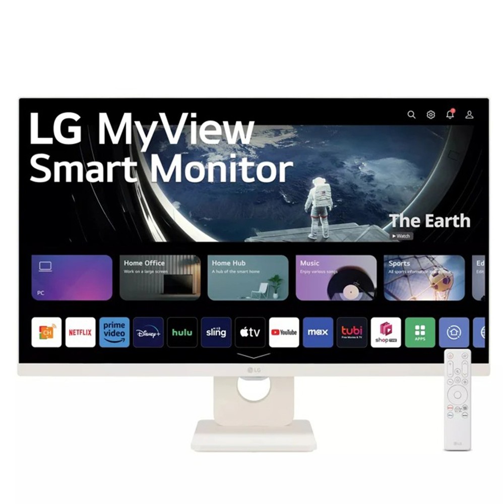 شاشة إل جي الذكية FHD IPS مقاس 27 بوصة 27SR50F-W-AMA