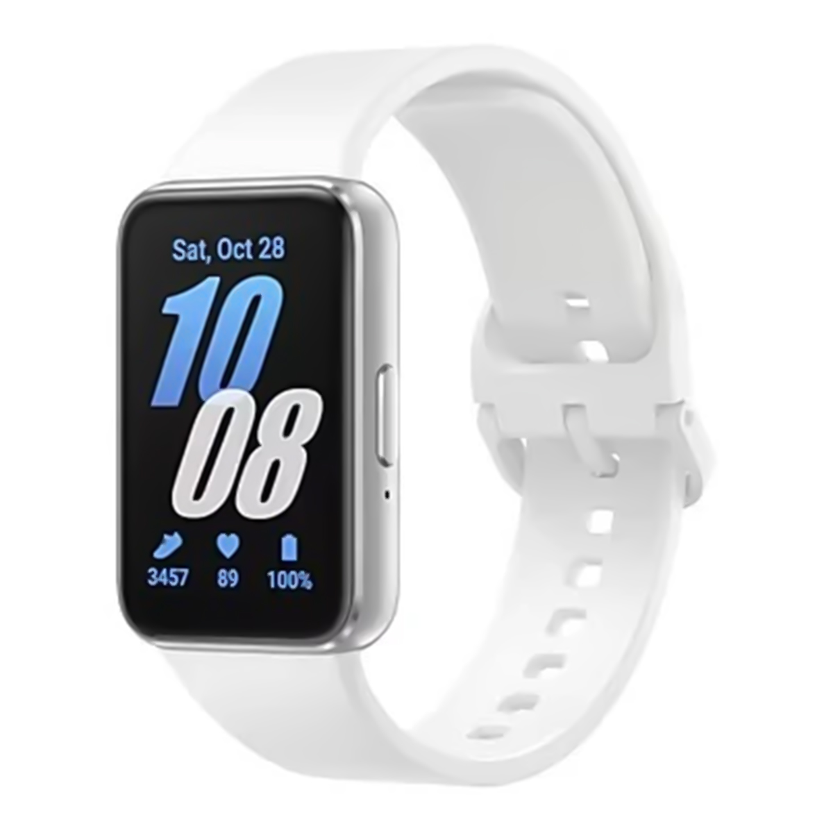 Samsung Galaxy Fit3 Light & Sleek Fitness Band Silver SM-R390NZSAMEA | Smart Wearables | Smart Bands