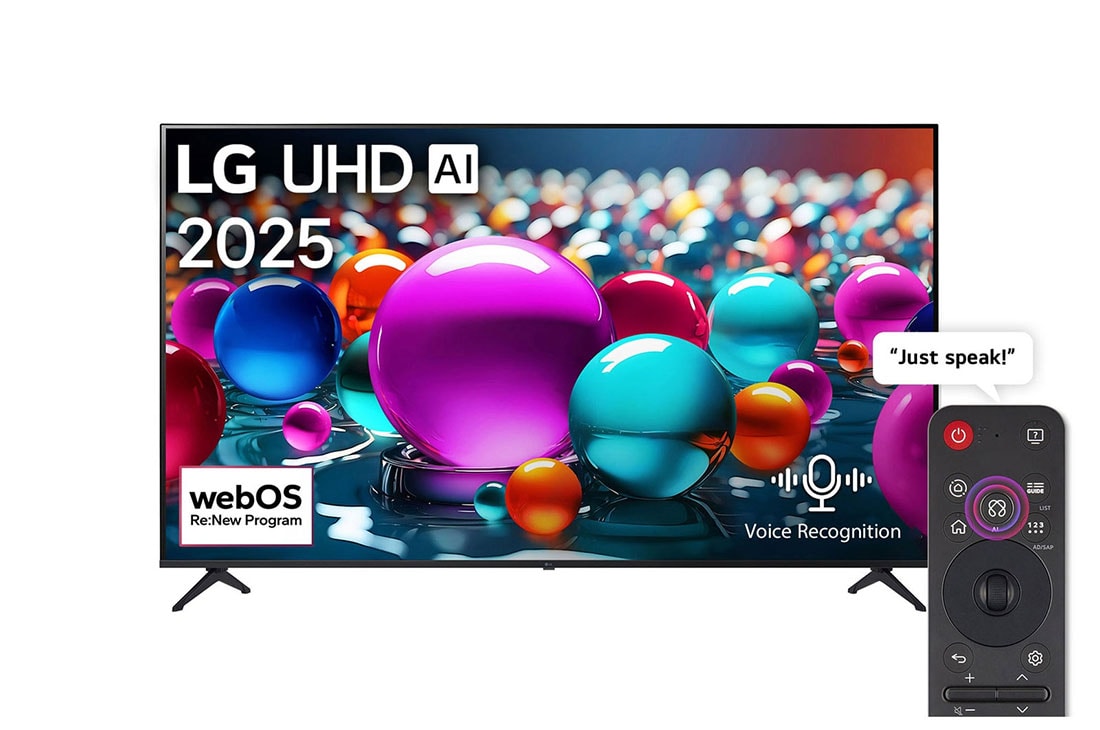 LG 75 Inch UHD 4K AI Smart TV 75UA85006LA