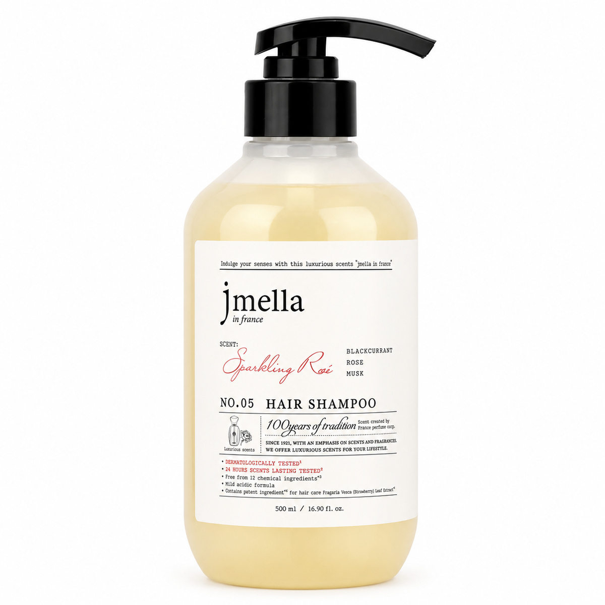 Jmella Hair Shampoo Sparkling Rose 500ml