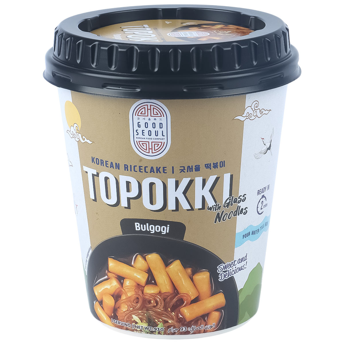 Good Seoul Korean Rice Cake Topokki Bulgogi 93g