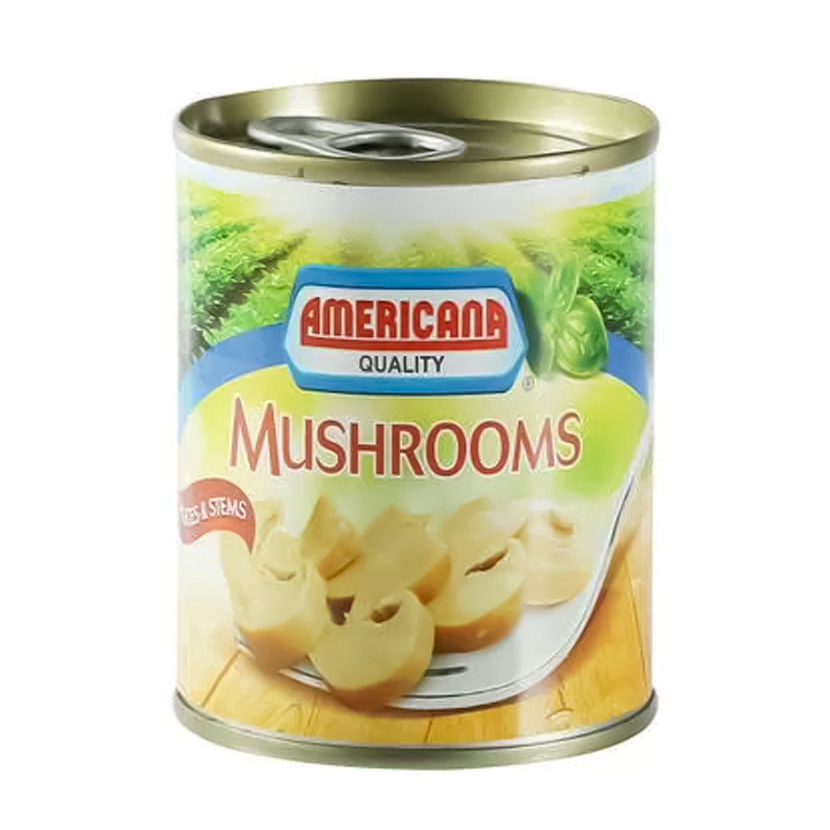 Americana Mushrooms Pieces And Stems 184g