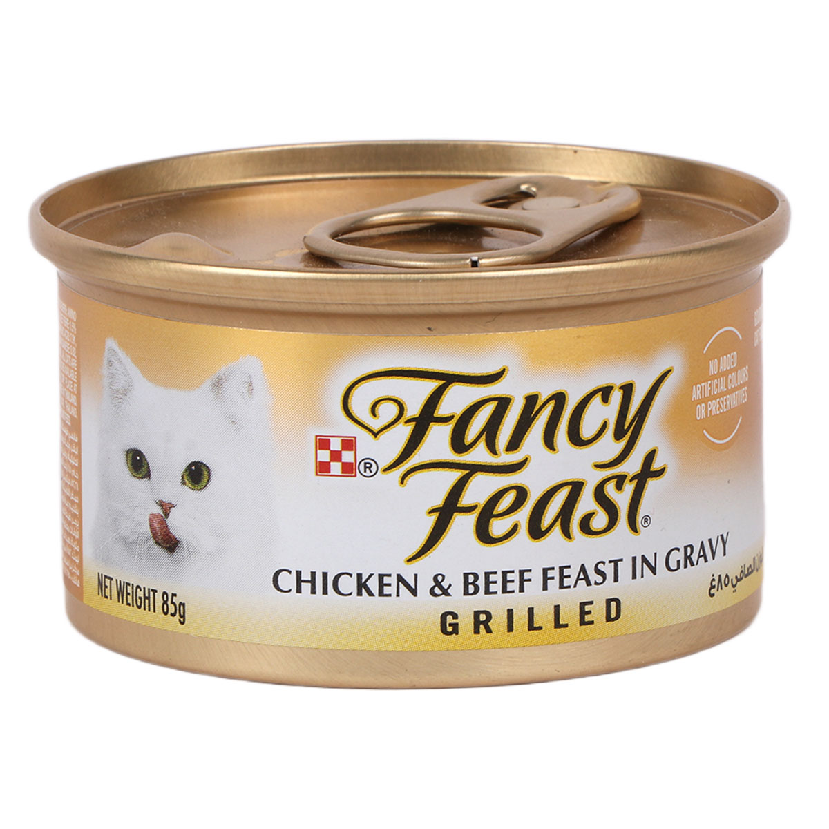 Fancy Feast Chicken & Beef Adult Cat Food 85g